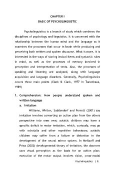 The Modul of Psycholinguistics  Studies_2