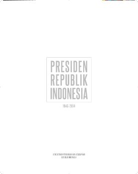 PRESIDEN REPUBLIK INDONESIA