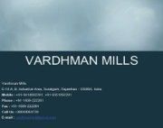 VARDHMAN MILLS 