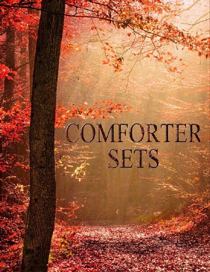 COMFORTER SET PRESENTATION DESIGNS 5 THRU 8 SM6