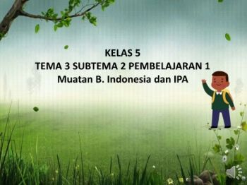 Ppt kelas 5 tema 3