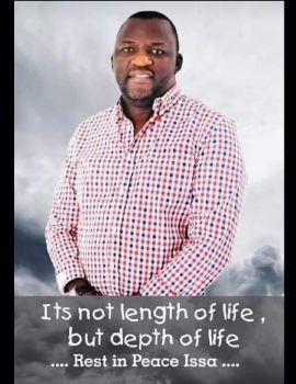 Celebration of Issa's life