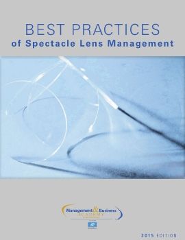 2015 Best Practices of Spectacle Lens Management
