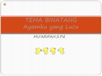 MU'ARIFAH TK SETYA BUDHI 2 JATENG