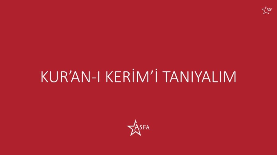 Kur'an-ı Kerim'i Tanıyalım