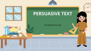 PERSUASIVE TEXT