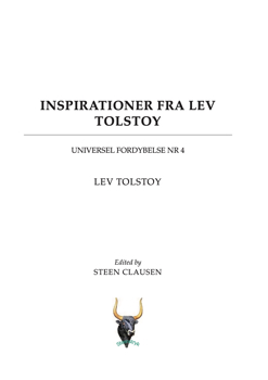 Inspirationer fra Lev Tolstoy
