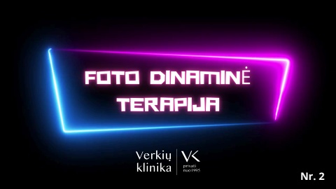 foto dinaminė terapija nr