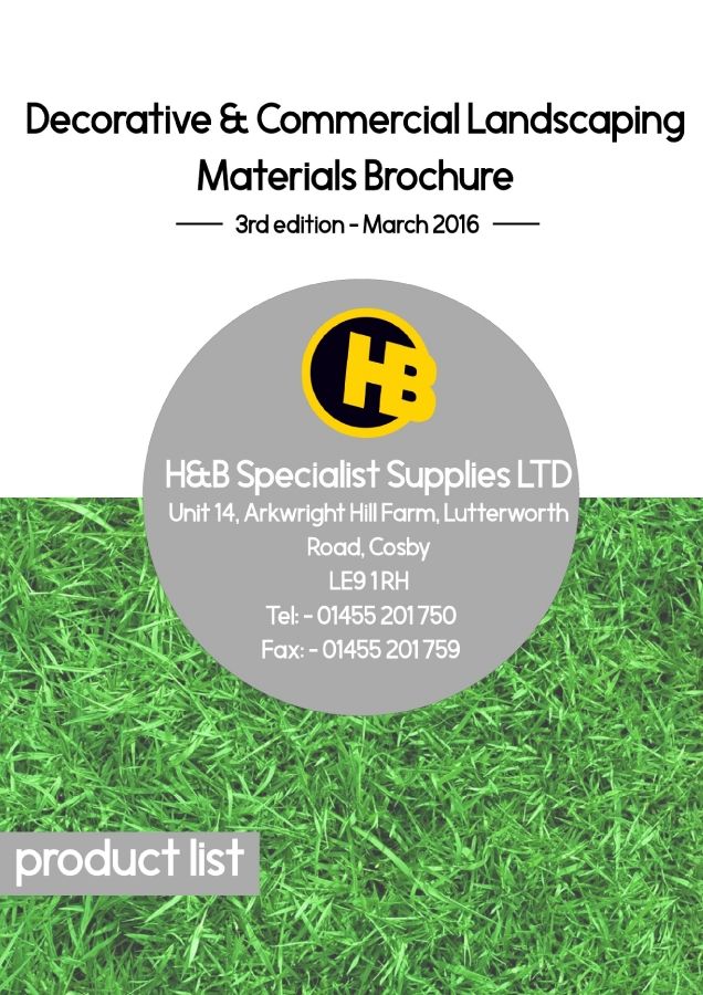 HB LANDSCAPING BROCHURE 