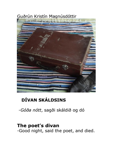 The Poet's Divan - Icelandic and English