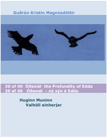 Huginn, Muninn, Valhöll, Einherjar - Icelandic and English