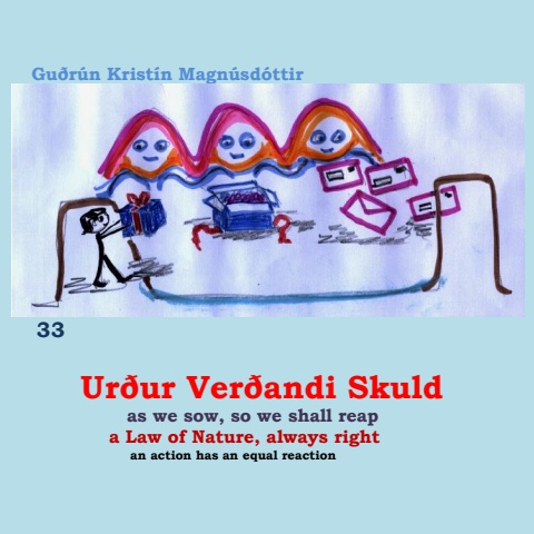 Odsmal 33 Urdur Verdandi Skuld english