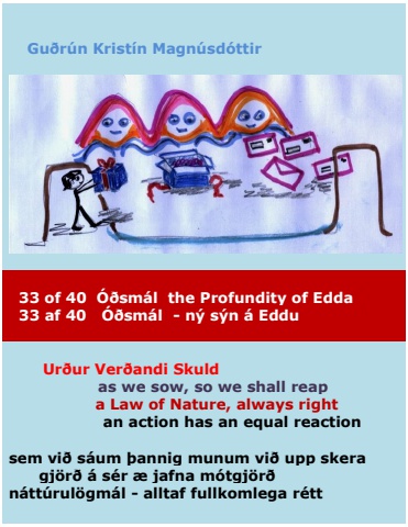 Urður Verðandi Skuld - Icelandic and English