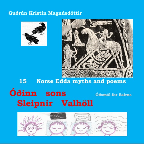 Odsmal 15 Odinn sons Sleipnir Valholl english