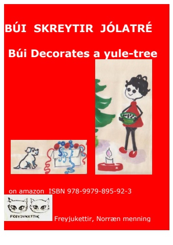 Bui Decorates a Yule-Tree - Icelandic and English