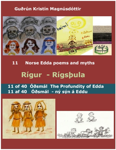 Rígur - on Edda-poem Rígsþula - Icelandic and English