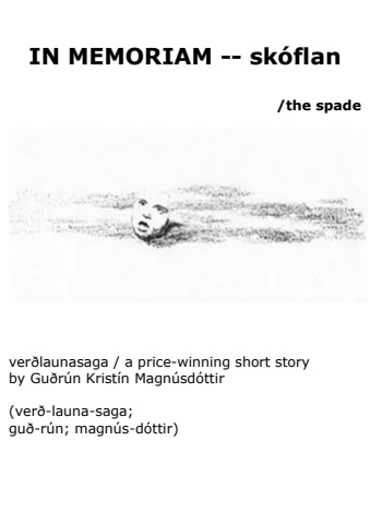 IN MEMORIAM - The Spade - Icelandic and English