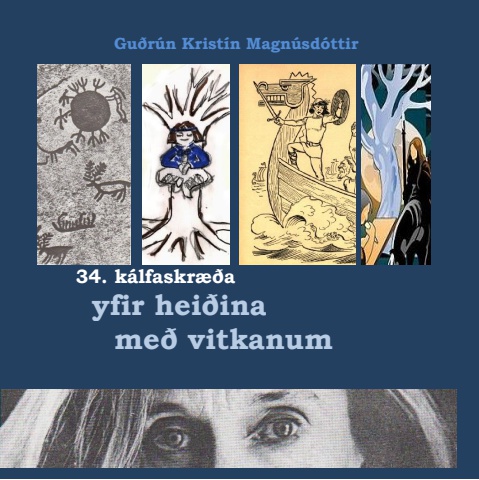Odsmal 34 yfir heidina med vitkanum icelandic