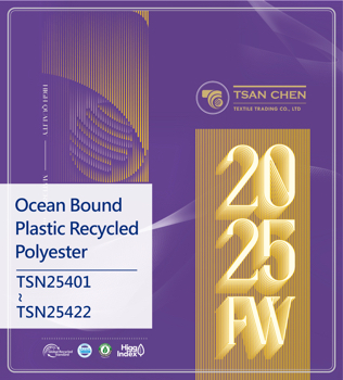 Ocean Bound Plastic Recycled Polyester