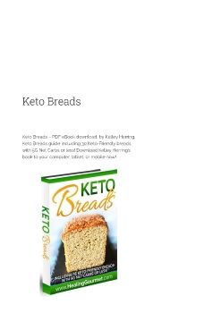 Keto Breads PDF Book Kelley Herring Download (Free Preview Available)