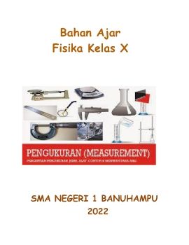 Bahan Ajar Pengukuran