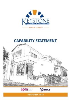 Capability Statement