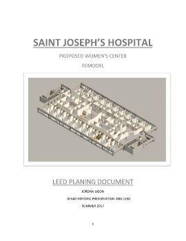 LEED PLANNING DOCUMENT JL