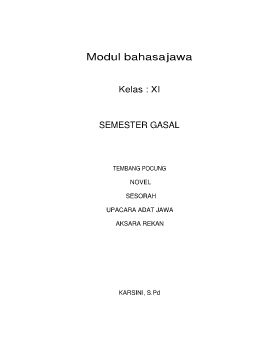 MODUL BAHASA JAWA KARSINI XI-dikonversi-converted