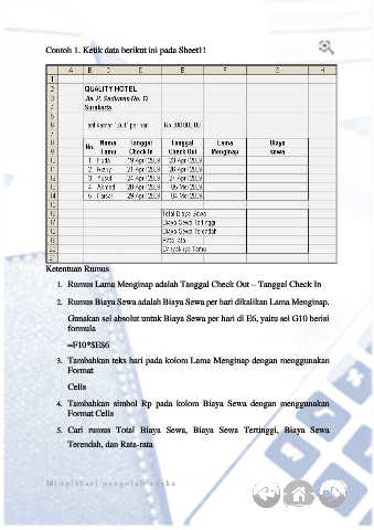 Page 8 Praktikum 4 Excel Fungsi DATE TIME INDEX