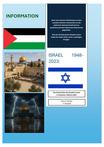 Israel 1948 bis 2023