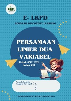  E- LKPD BERBASIS DISCOVERY LEARNING (PERSAMAAN INIER DUA VARIABEL)