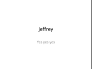 jeffrey