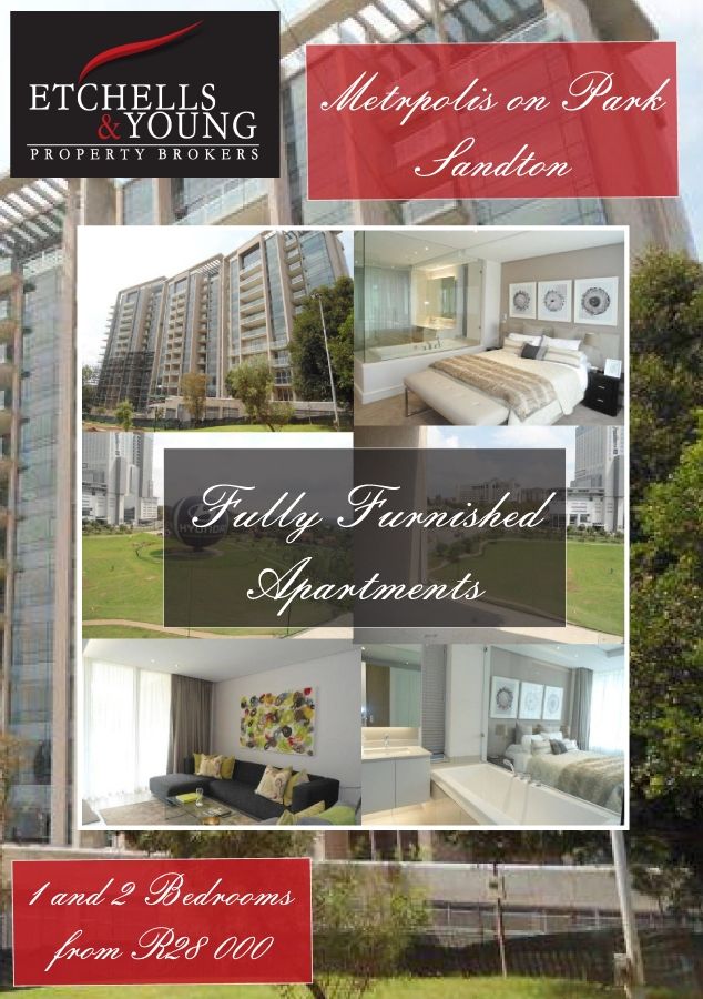 Metropolis on Park - Brand New and Exclusive Fully Furnished Apartments now for rent in Sandton