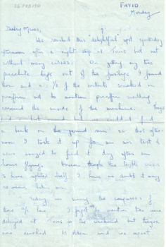 The 26-2-51 6pp Letter