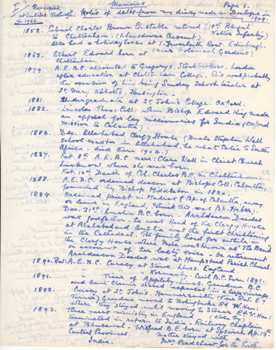 Col. Charles B-C Notes