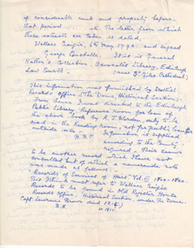 George Constable Notes