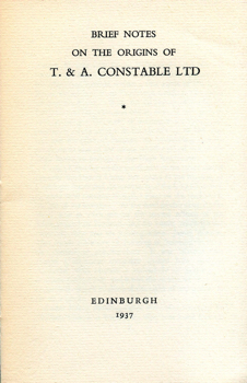 TA CONSTABLE NOTES