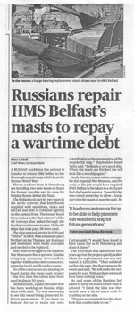 HMS BELFAST RUSSIAN HELP