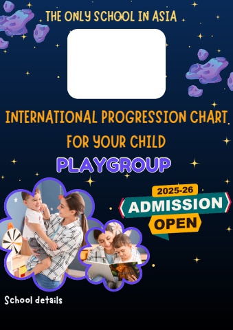 DESIGN AN INTERNATIONAL PROGRESSION CHART  FOR YOUR CHILD