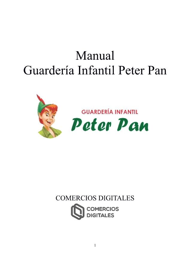 Manual Guardería Infantil Peter Pan