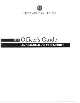 OFFICER'S GUIDE & MANUAL OF CEREMONIES FOR 2022 OFFICERS