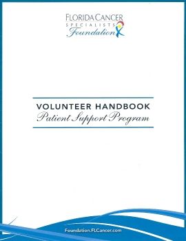 FCSF VOLUNTEER HANDBOOK PATIENT SUPPORT PROGRAM 2019_Active