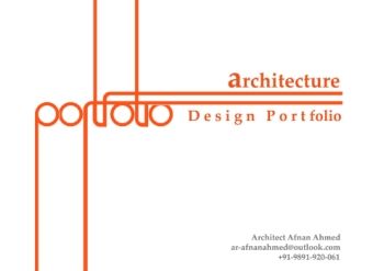 ARCHITECTURAL PORTFOLIO