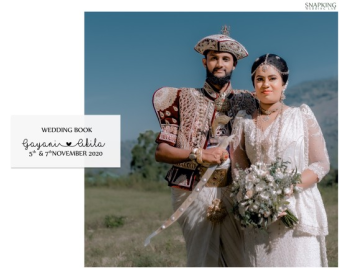 Gayani & Akila Wedding book