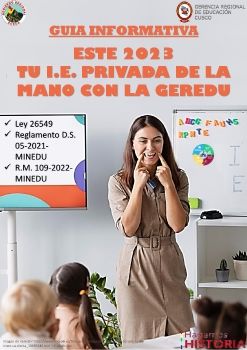 GUIA INFORMATIVA II.EE. PRIVADAS