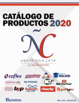 CATALOGO 2020 GRUPO ÑUU CAVA JUNIO/LUIS PALMA