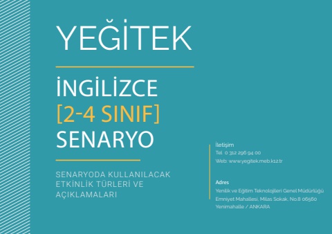 YEĞİTEK-Temaya Uygun Senaro Hazırlama