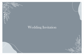 Wedding Invitation