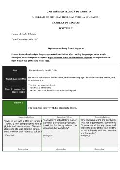 ArgumentativeGraphicOrganizer-WRITING II