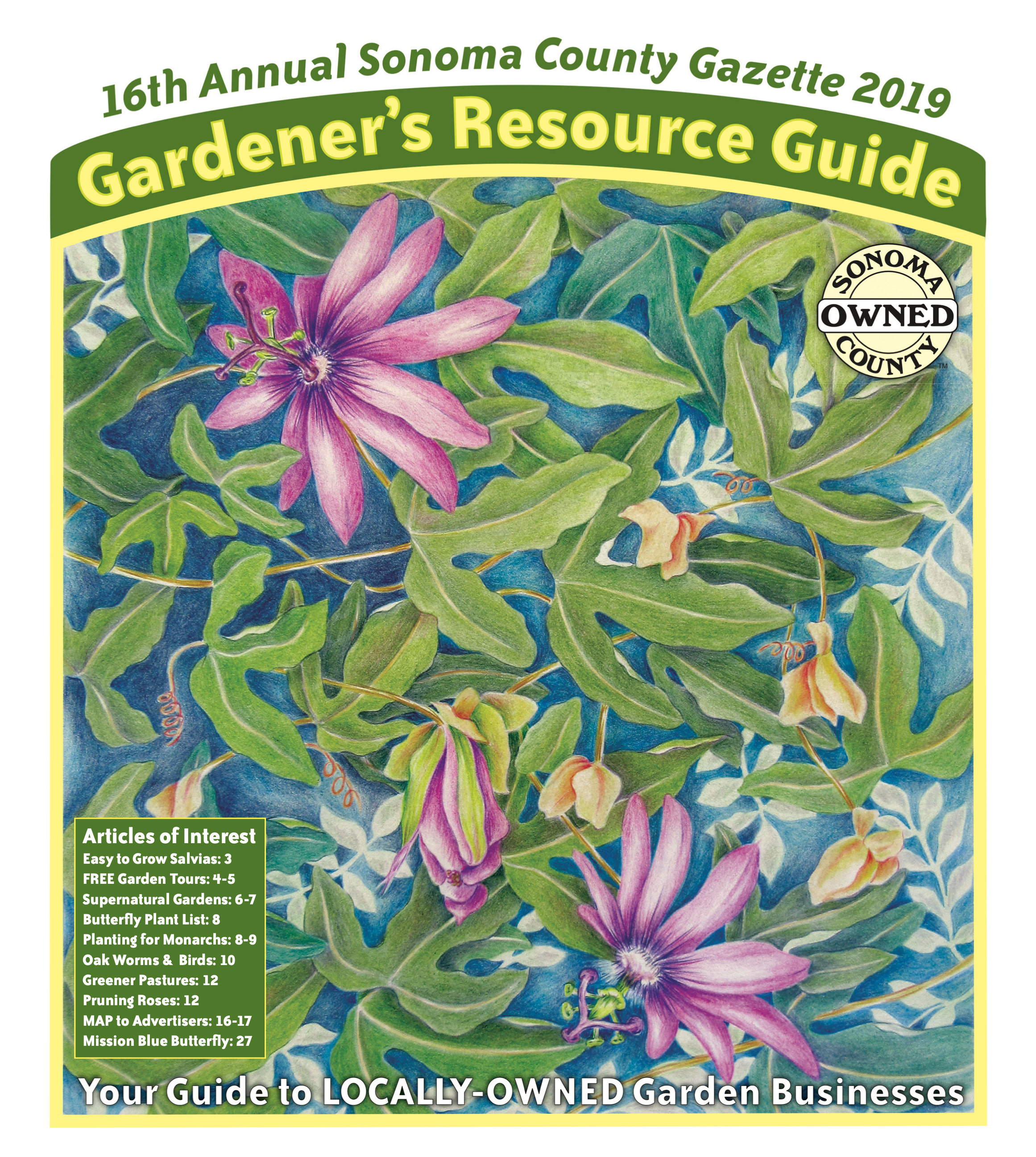 2019 Sonoma County Gardeners Resource Guide